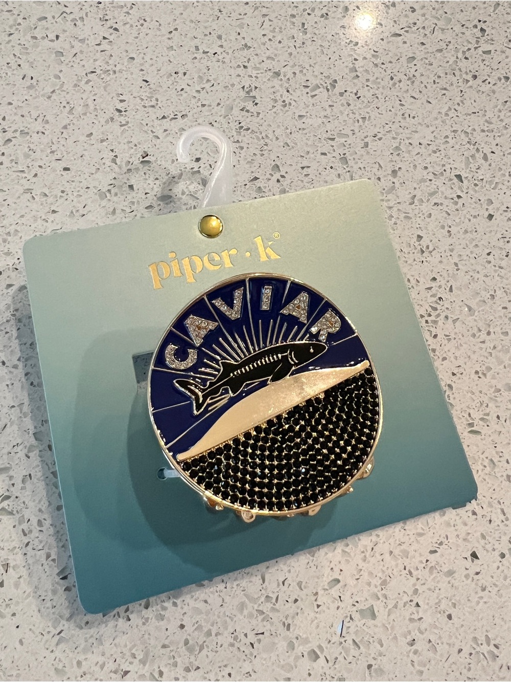 Gorgeous Piper K Caviar Hair clip